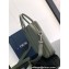 Dior Zipped Briefcase Bag in Khaki Dior Gravity Leather and Khaki Grained Calfskin 2024