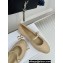 Dior Ballet Flats with Strap in Quilted Cannage Calfskin Beige 2024