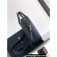 Dior Zipped Briefcase Bag in Black Dior Gravity Leather and Black Grained Calfskin 2024