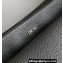 Dior Maxi Soft Saddle Bag in Black Grained Calfskin 2024