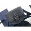 Dior Mini Gallop Bag with Strap in Black Grained Calfskin 2024