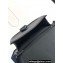 Dior Mini Gallop Bag with Strap in Black Grained Calfskin 2024