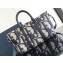 Dior Weekender 25 Bag in Beige and Black Maxi Dior Oblique Jacquard 2024