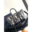 Dior Weekender 25 Bag in Beige and Black Maxi Dior Oblique Jacquard 2024