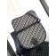 Dior Mini Gallop Bag with Strap in Beige and Black Dior Oblique Jacquard with Black Grained Calfskin 2024
