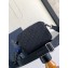 Dior Saddle Triple Pouch Bag in Black Dior Oblique Jacquard 2024