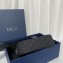 Dior Small Saddle Messenger Bag with Flap in Black Oblique Jacquard and Black Grained Calfskin 2024