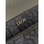 Dior Saddle Triple Pouch Bag in Black Dior Oblique Jacquard 2024
