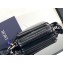 Dior Saddle Triple Pouch Bag in Black CD Diamond Canvas 2024