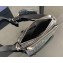Dior Saddle Triple Pouch Bag in Black CD Diamond Canvas 2024