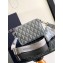 Dior Saddle Triple Pouch Bag in Gray CD Diamond Canvas 2024