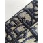 Dior Saddle Triple Pouch Bag in Beige and Black Dior Oblique Jacquard 2024