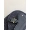 Dior Saddle Messenger Bag in Black Oblique Jacquard and Black Grained Calfskin 2024