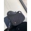 Dior Saddle Messenger Bag in Black Oblique Jacquard and Black Grained Calfskin 2024