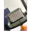 Dior Small Saddle Messenger Bag with Flap in Khaki Dior Oblique Jacquard and Khaki Grained Calfskin 2024