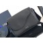 Dior Mini Saddle Messenger Bag in Black Grained Calfskin 2024
