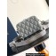 Dior Zipped Pouch Bag with Strap in Gray CD Diamond Canvas 2024