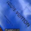 Louis Vuitton Cowhide leather Shopper Tote MM Bag M24457 Blue 2024