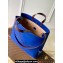 Louis Vuitton Cowhide leather Shopper Tote MM Bag M24457 Blue 2024
