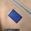 Louis Vuitton Cowhide leather Shopper Tote MM Bag M24457 Blue 2024