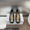 Miss Dior Heel 3.5cm Pumps with Adjustable buckled ankle strap in Black Patent Calfskin 2024