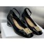 Miss Dior Heel 3.5cm Pumps with Adjustable buckled ankle strap in Black Patent Calfskin 2024