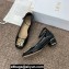 Miss Dior Heel 3.5cm Pumps with Adjustable buckled ankle strap in Black Patent Calfskin 2024