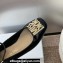 Miss Dior Heel 3.5cm Pumps with Adjustable buckled ankle strap in Black Patent Calfskin 2024
