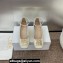 Miss Dior Heel 3.5cm Pumps with Adjustable buckled ankle strap in White Patent Calfskin 2024
