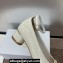 Miss Dior Heel 3.5cm Pumps with Adjustable buckled ankle strap in White Patent Calfskin 2024