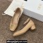 Miss Dior Heel 3.5cm Pumps with Adjustable buckled ankle strap in Nude Patent Calfskin 2024