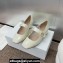 Miss Dior Heel 3.5cm Pumps with Elastic strap in White Patent Calfskin 2024