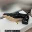 Miss Dior Heel 3.5cm Pumps with Elastic strap in Black Patent Calfskin 2024
