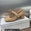 Miss Dior Heel 3.5cm Pumps with Elastic strap in Nude Patent Calfskin 2024