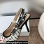 Dior Heel 9.5cm J'Adior Dioramour Slingback Pumps in White Cotton with Embroidered Black and Red Je Vous Adore Motif 2024
