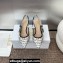 Dior Heel 6.5cm J'Adior Dioramour Slingback Pumps in White Cotton with Embroidered Black and Red Je Vous Adore Motif 2024