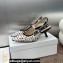 Dior Heel 6.5cm J'Adior Dioramour Slingback Pumps in White Cotton with Embroidered Black and Red Je Vous Adore Motif 2024