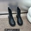 Miss Dior Print Heel 2.5cm Lace-up Ankle Boots in Black Calfskin 2024