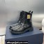 Miss Dior Heel 2.5cm Lace-up Ankle Boots in Black Brushed Calfskin 2024