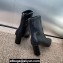 Dior Heel 9cm D-Shadow Heeled Ankle Boots in Black Leather-Effect Stretch Material with Macrocannage Motif 2024