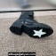 Dior Heel 3cm D-Strike Ankle Boots in Black Matte Calfskin and White Resin Pearls 2024