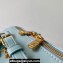 Louis Vuitton Speedy 18 Bandoulière Bag M24606 Leather Sky Blue 2024