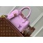 Louis Vuitton Speedy 18 Bandoulière Bag M24598 Leather Lilac 2024