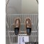 Prada Double Chocolate leather loafers 1D246M Ebony Dark Brown 2024
