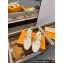 Louis Vuitton Heel 3.5cm Romy Slingback Pumps Patent White 2024