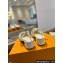 Louis Vuitton Heel 3.5cm Romy Slingback Pumps Patent White 2024
