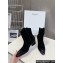 Celine Heel 4.5cm Chelsea Boot In Suede Black 2024