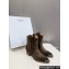Celine Heel 4.5cm Chelsea Boot In Suede Khaki 2024