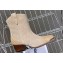 Celine Heel 4.5cm Chelsea Boot In Suede Beige 2024