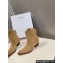 Celine Heel 4.5cm Chelsea Boot In Suede Camel 2024